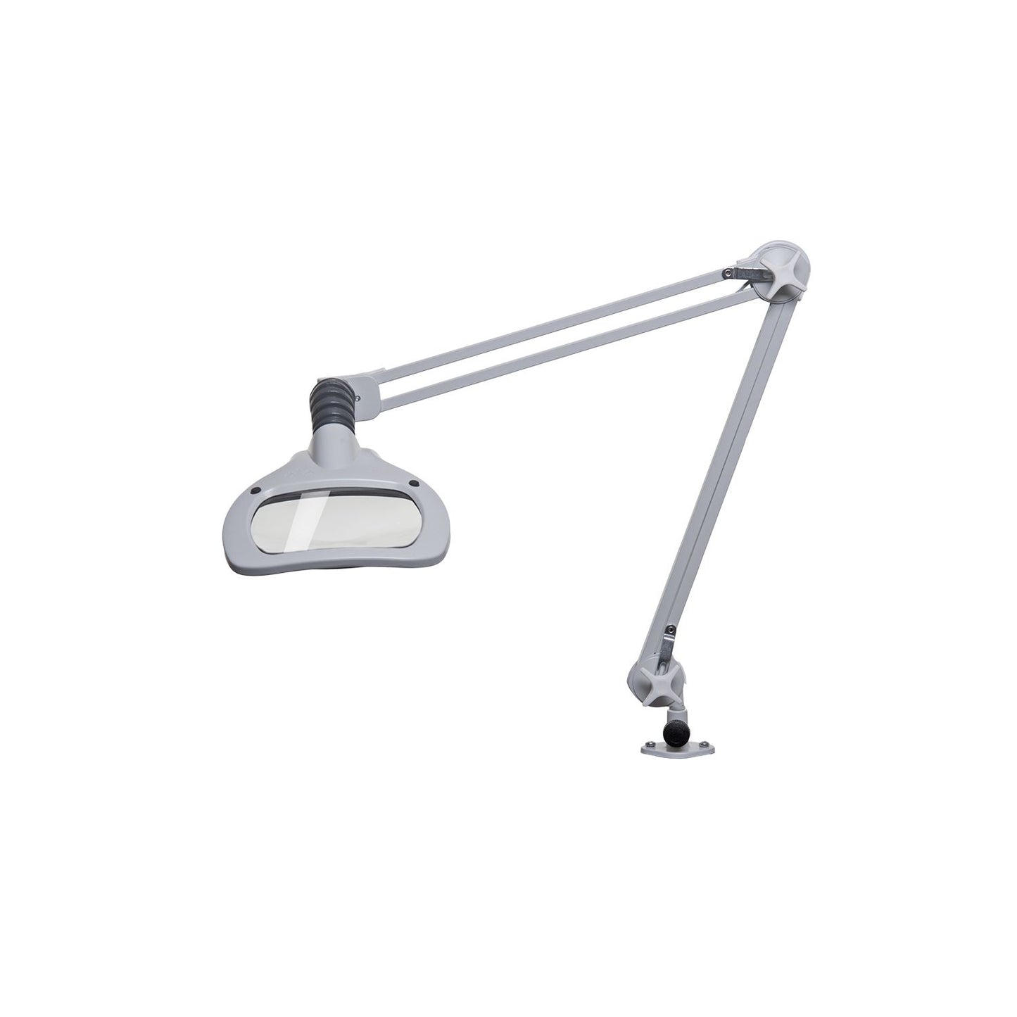 Lampe loupe VisionLUXO Wave LED avec lentille en verre rectangulaire, différentes variantes