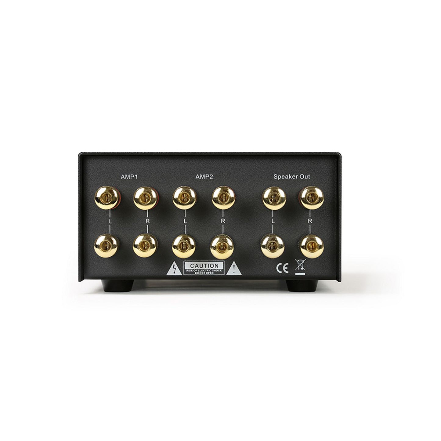 Commutateur d'amplificateur Dynavox et commutateur de haut-parleur AMP-S MKII, différentes couleurs