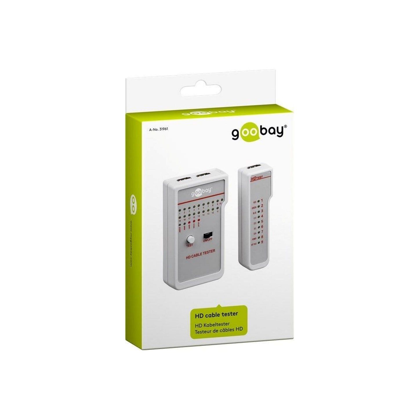 Testeur de câble HDMI. Testeur de connexion pour 19 fils et blindages individuels