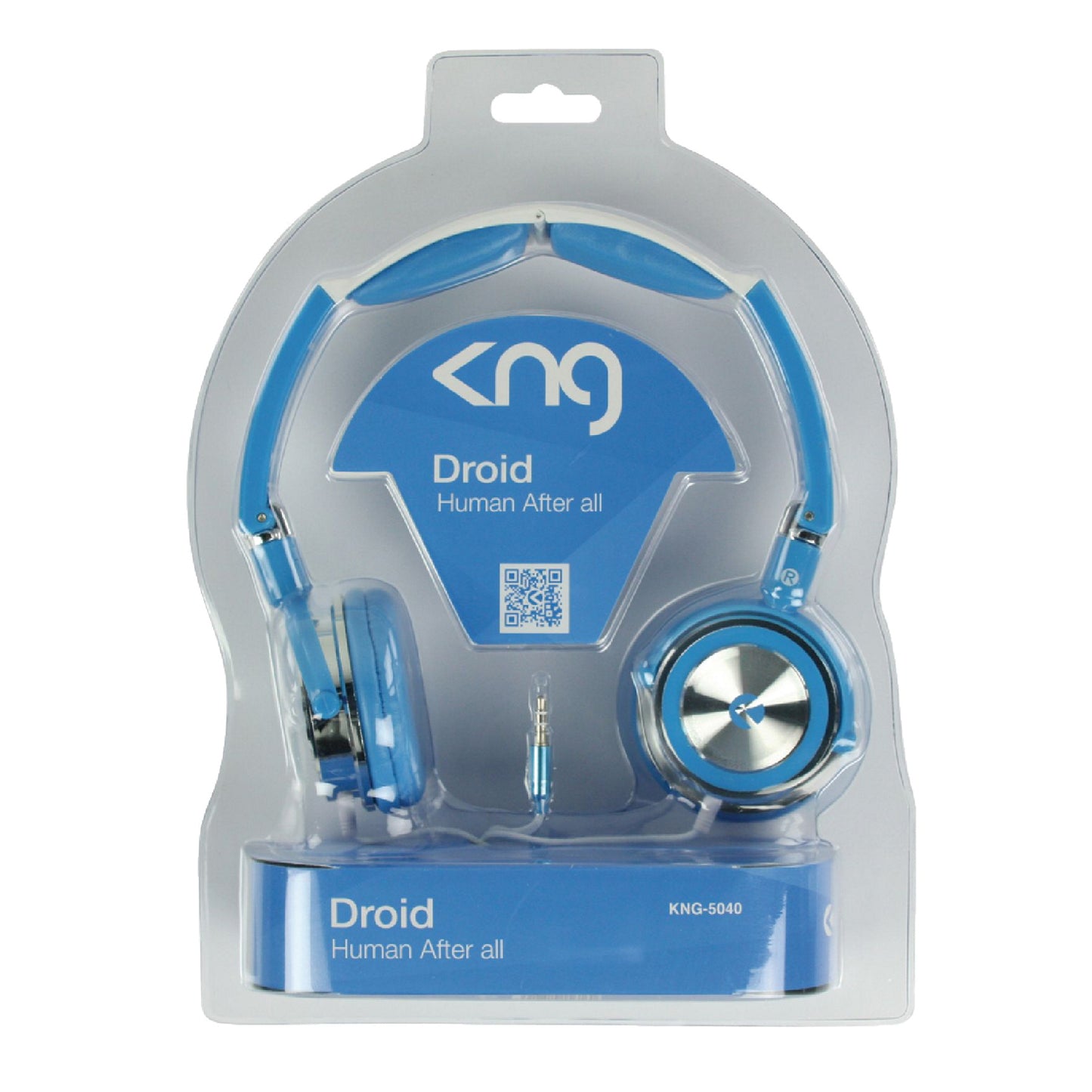 Casque KNG, "Droid" - Humain après tout, bleu