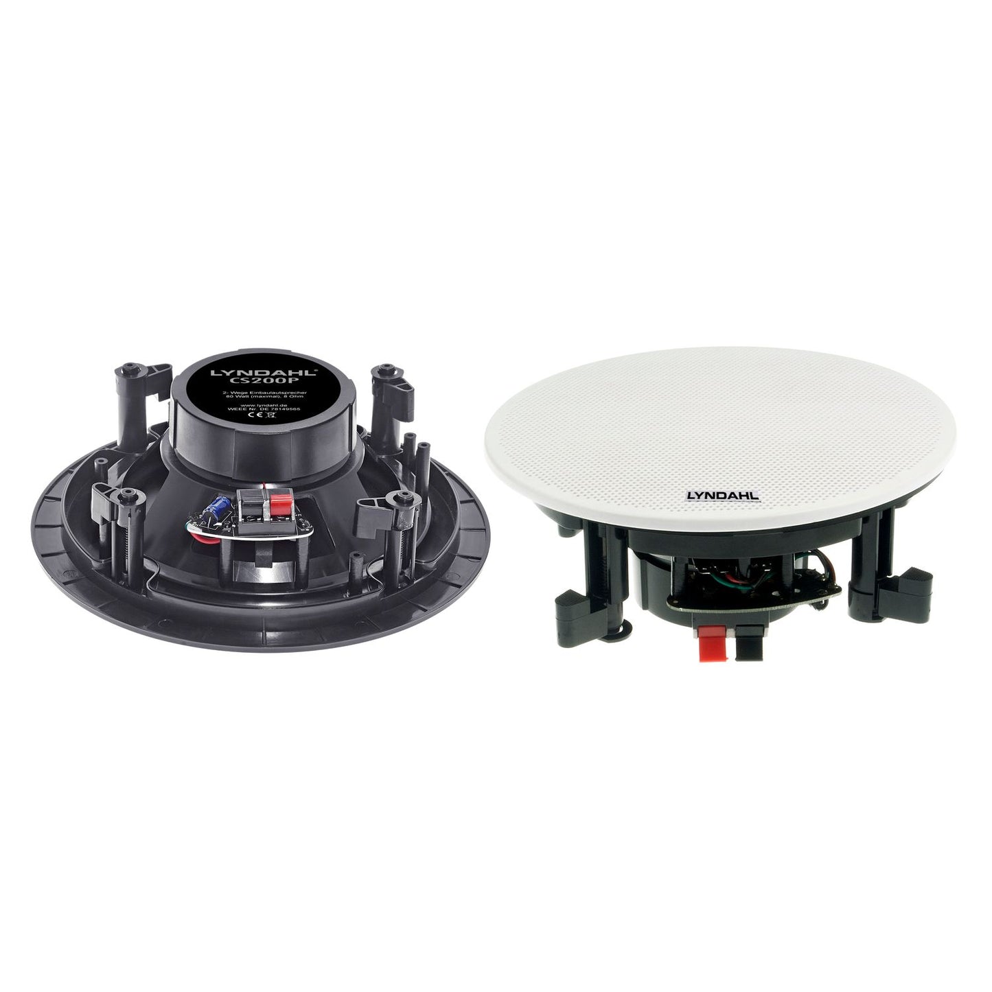 zalias Lyndahl CS200P, ensemble d'enceintes encastrables 2 voies