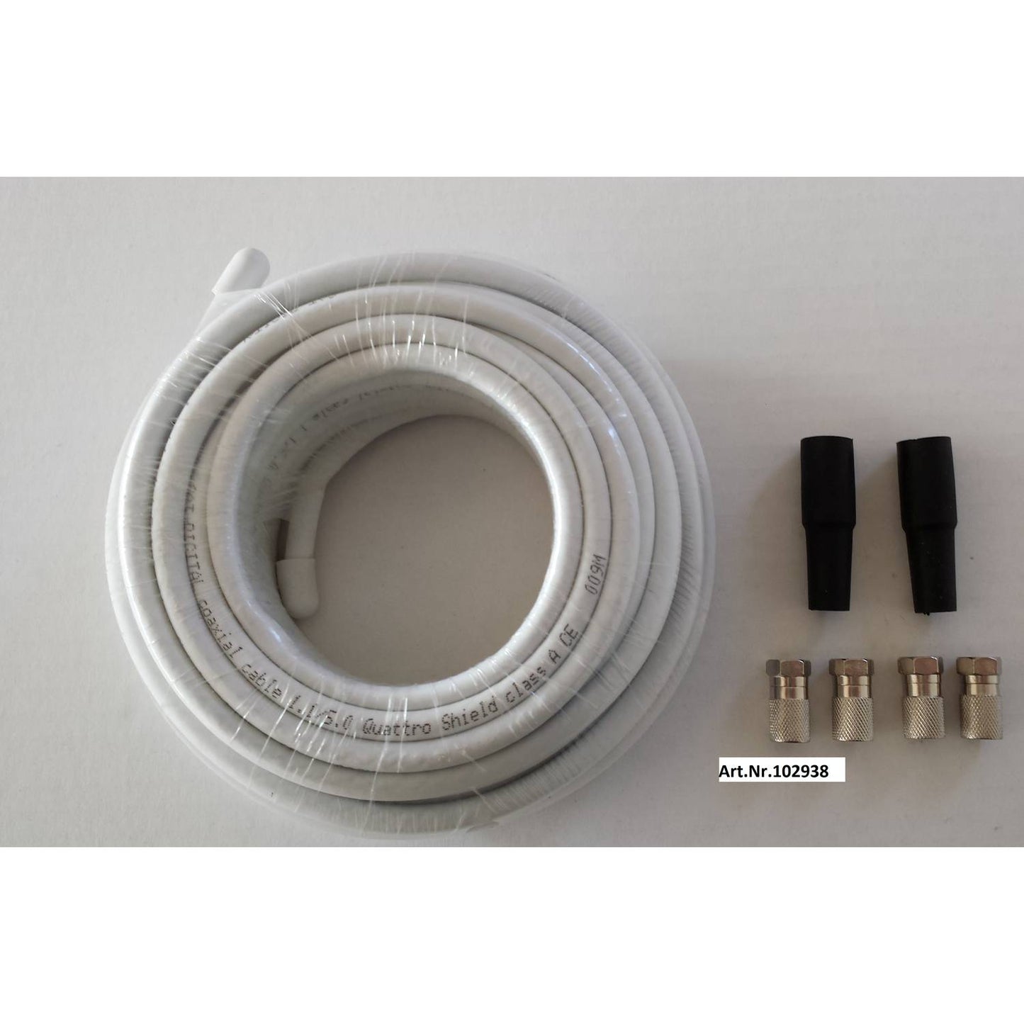 Jeu de câbles coaxiaux Wittenberg SAT, quadruple blindé, différentes longueurs