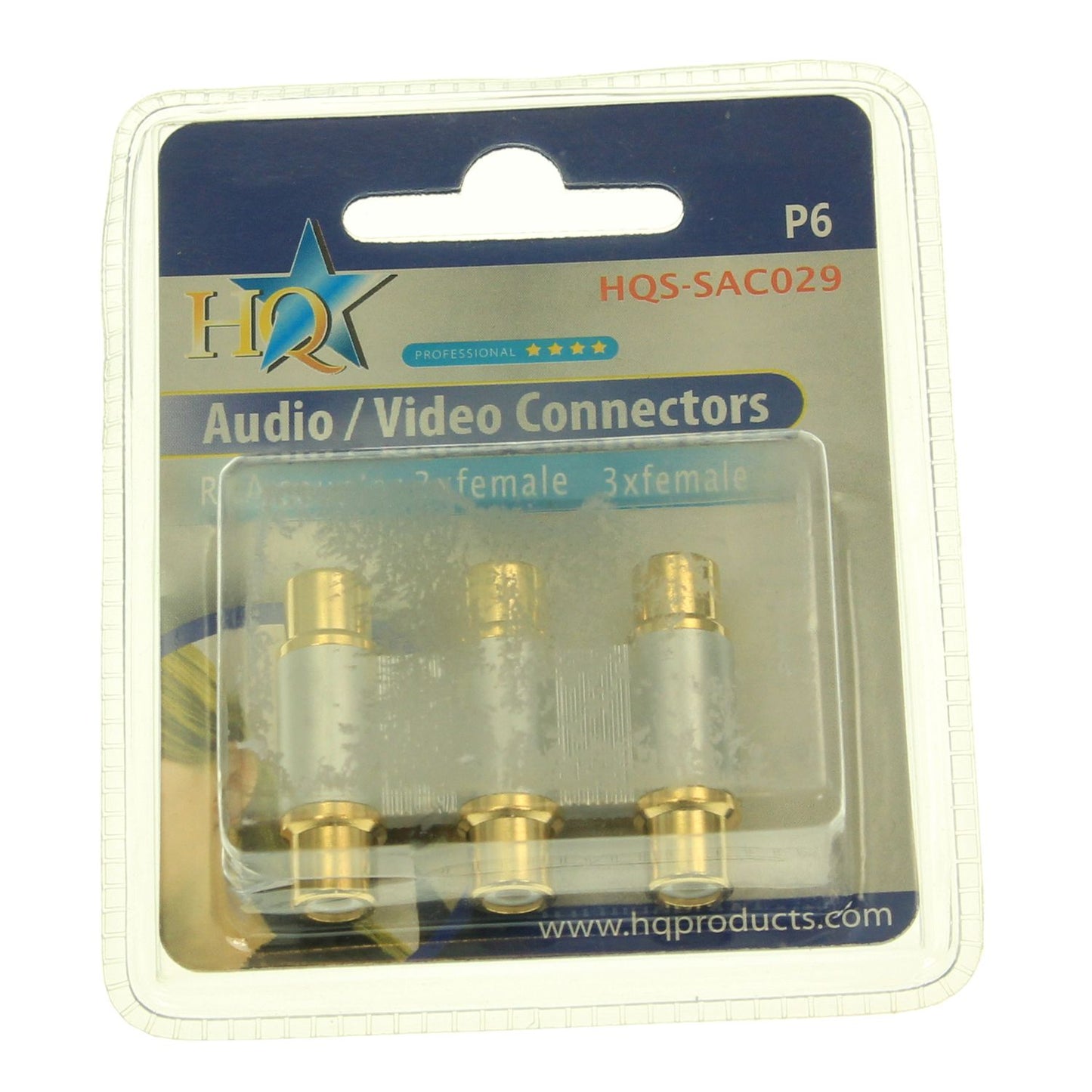 Adaptateur 3x couplage cinch version haut de gamme