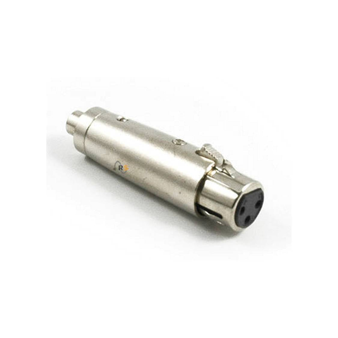 Adaptateur court couplage XLR, 3 broches vers couplage Cinch