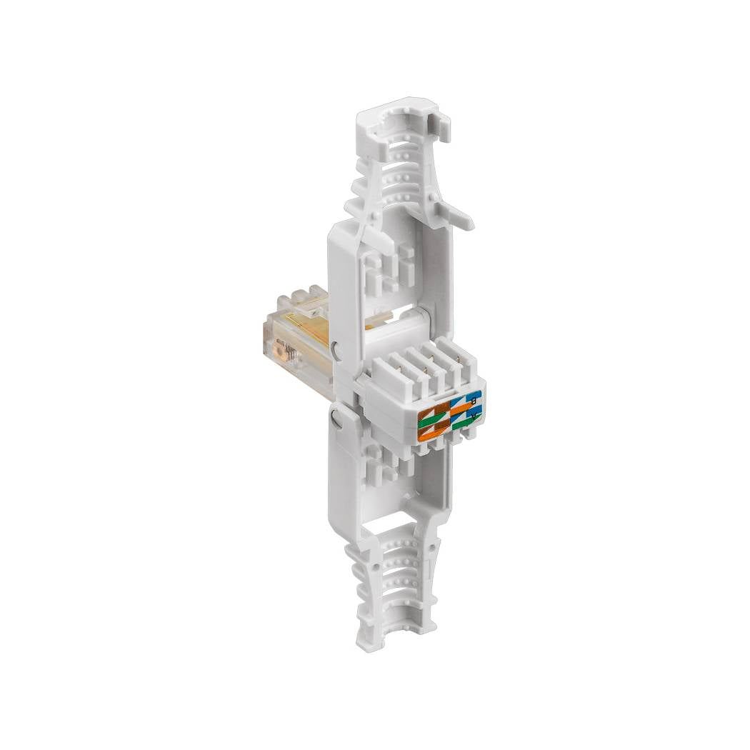 Connecteur RJ45 Goobay CAT 5/6 sans outil avec protection anti-torsion
