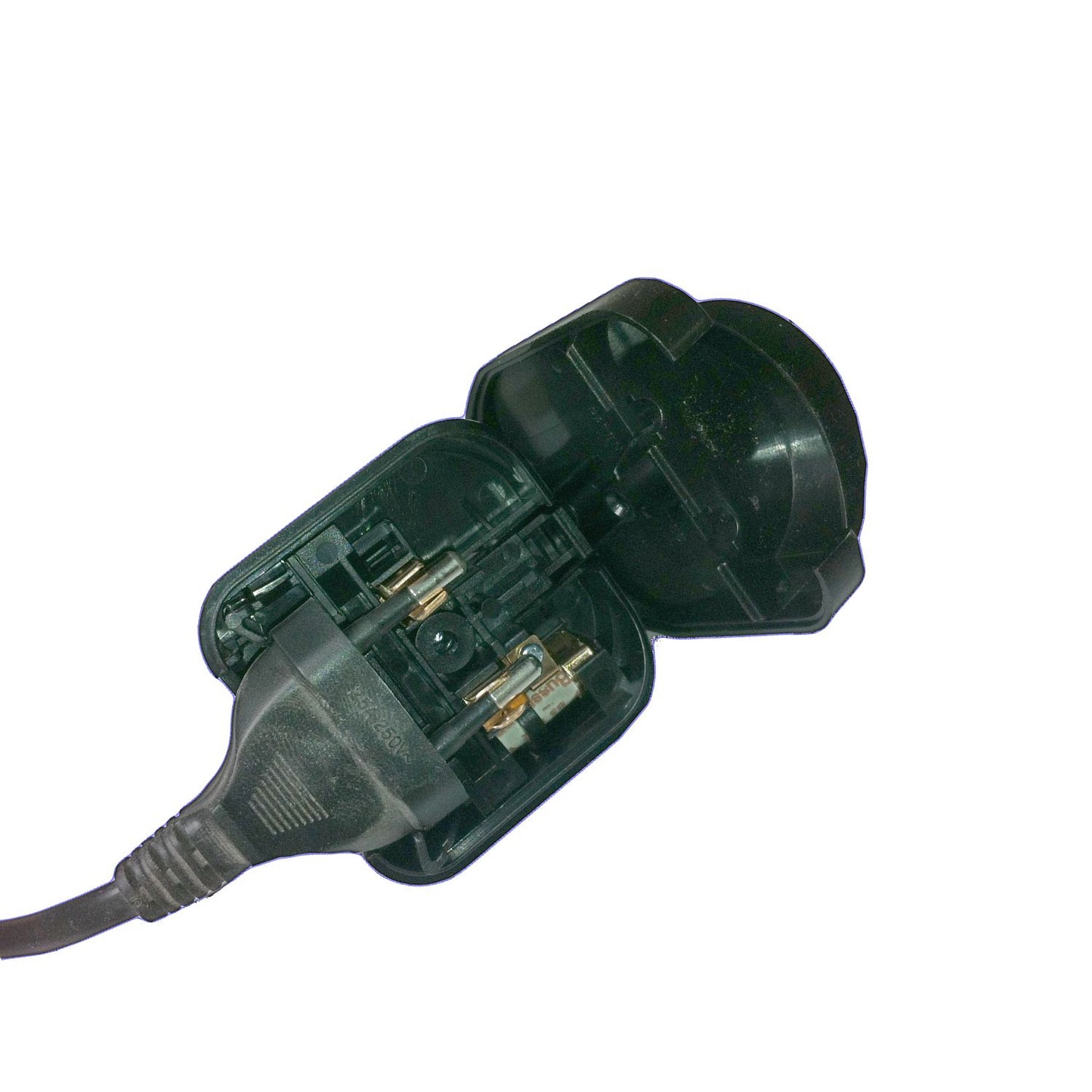 adaptateur secteur zalias Euro / contact de protection vers le Royaume-Uni