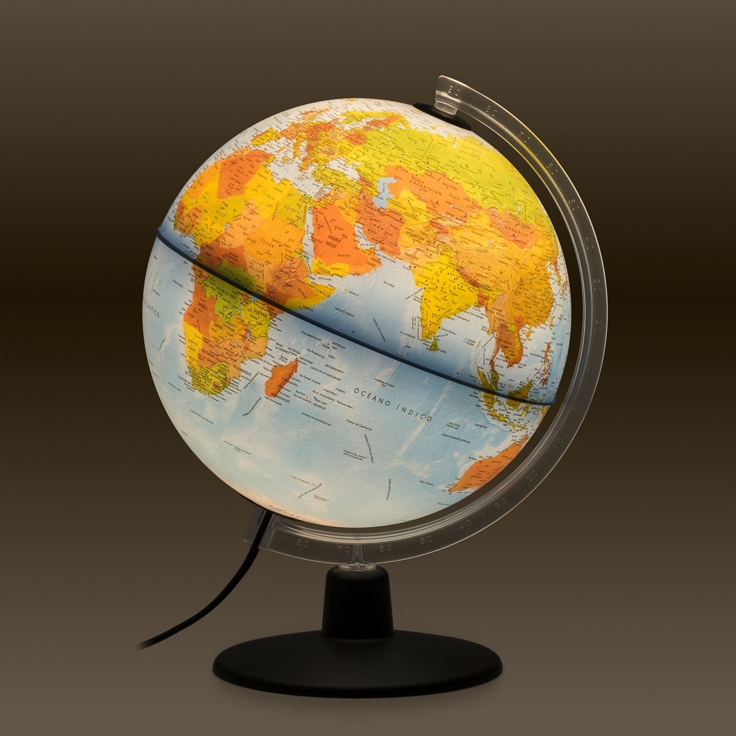 Räthgloben globe lumineux à double image Gaia 25 avec application de réalité augmentée
