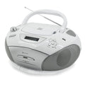 RECONDITIONNÉ - Soundmaster SCD5950WE radio, CD/MP3, lecteur cassette 4 haut-parleurs blanc