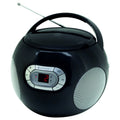 RECONDITIONNÉ - Soundmaster SCD2120SW CD-Boombox FM/MW fonction livre audio AUX-In, noir