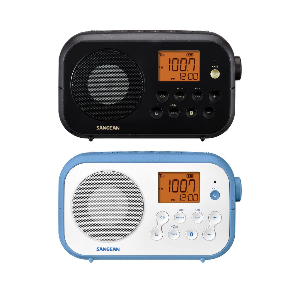 Sangean PR-D12BT Traveller UKW-Radio mit Bluetooth, tragbar