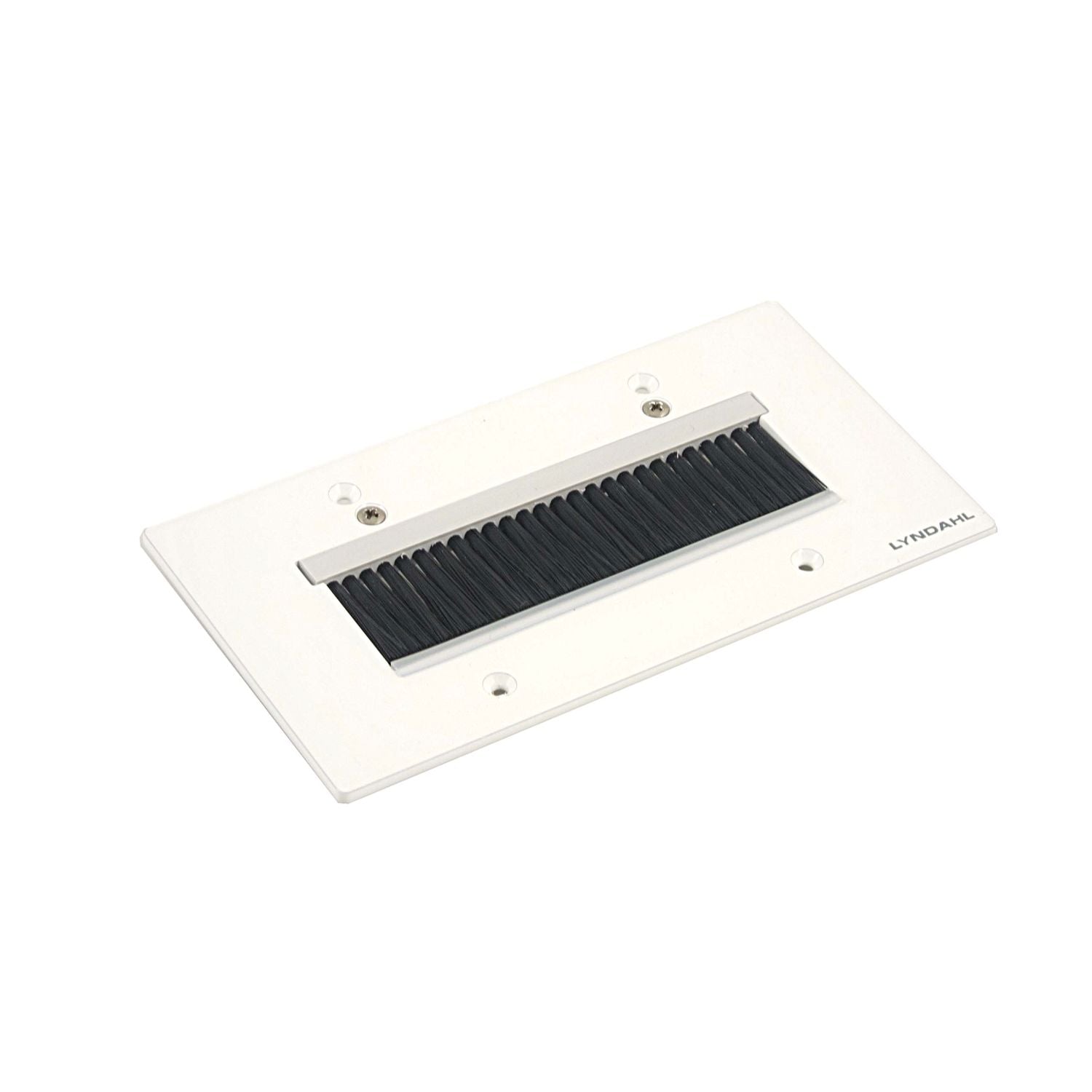 RECONDITIONNÉ - Lyndahl LKB021WS plaque haut de gamme avec brosse blanc grande