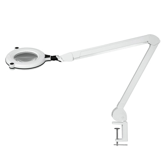 B-WARE - Lumeno 7313WS LED-Lupenleuchte in weiß mit 3 Dioptrien