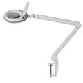 RECONDITIONNÉ - Lumeno 7218GR lampe-loupe/lampe de poste de travail 8 dpt 96 LED anneau gris