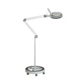 RECONDITIONNÉ - Lumeno lampe-loupe 8213GR et statif 6159GR en set avec 3 dioptries