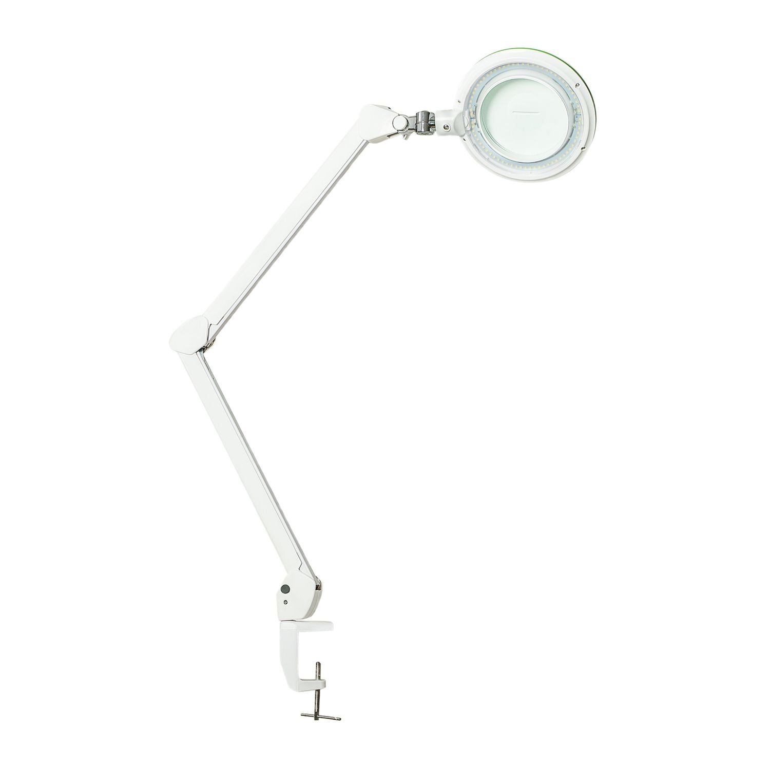 RECONDITIONNÉ - Lumeno Lambda M lampe-loupe dimmable avec lentille en verre 127 mm vert 5 dpt