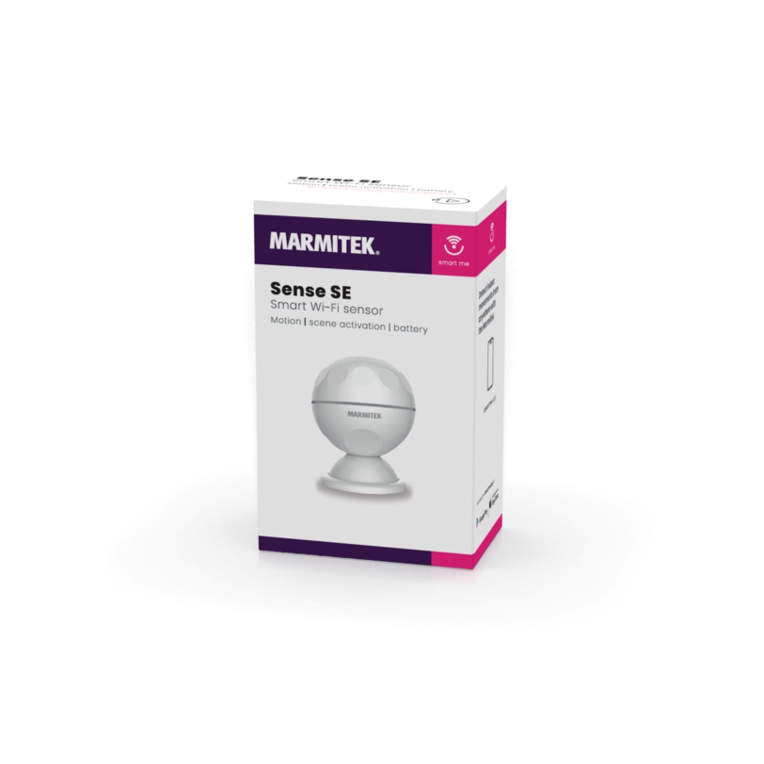 Marmitek Smart Sense SE détecteur de mouvement sur batterie avec fonction Wi-Fi