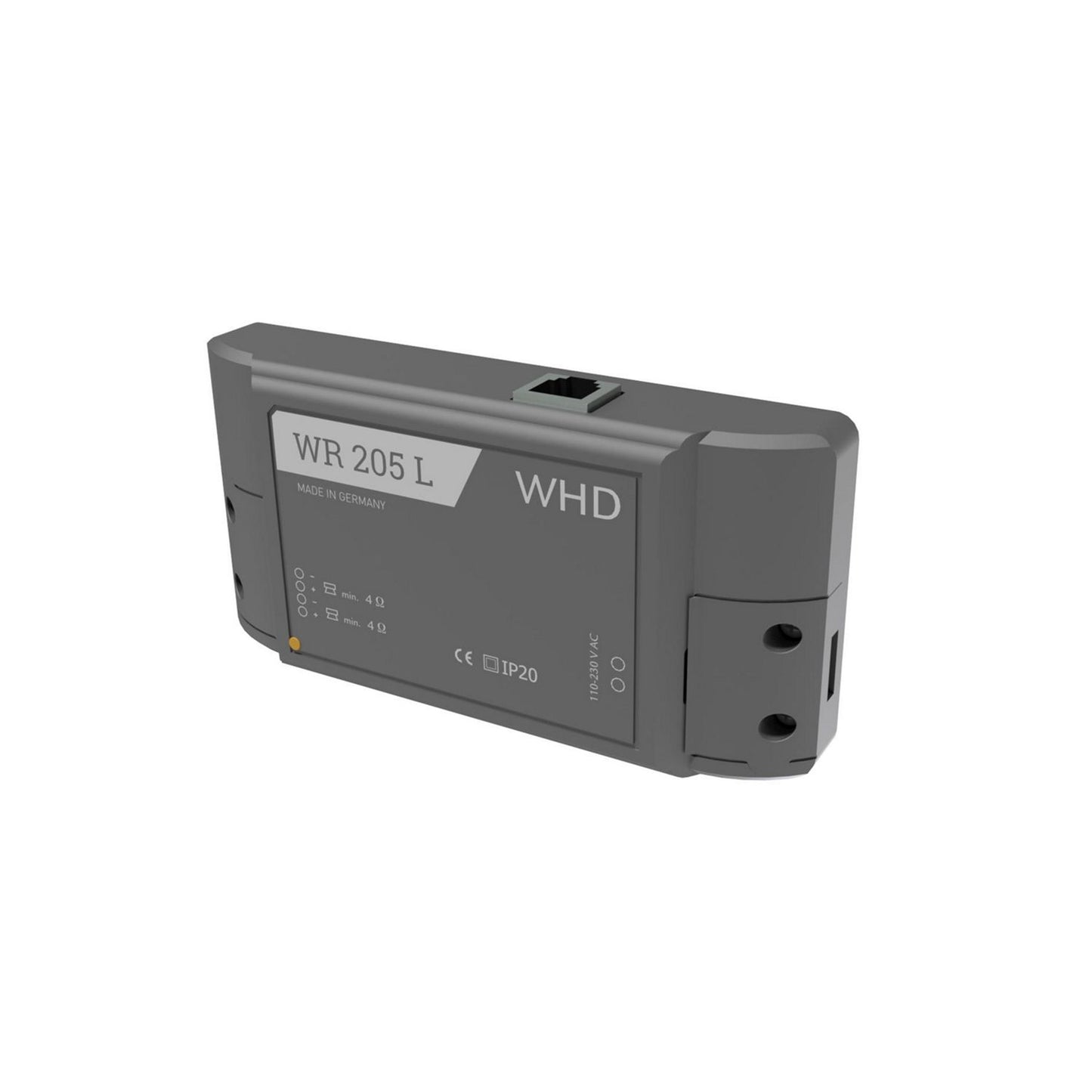 WHD WR 205 L Récepteur audio Bluetooth/WLAN avec amplificateur stéréo, noir