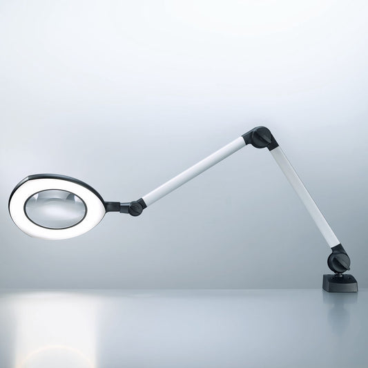 Lampe loupe Waldmann Tevisio TVD 750/940/DM Tête 2D avec 3,5 dpt