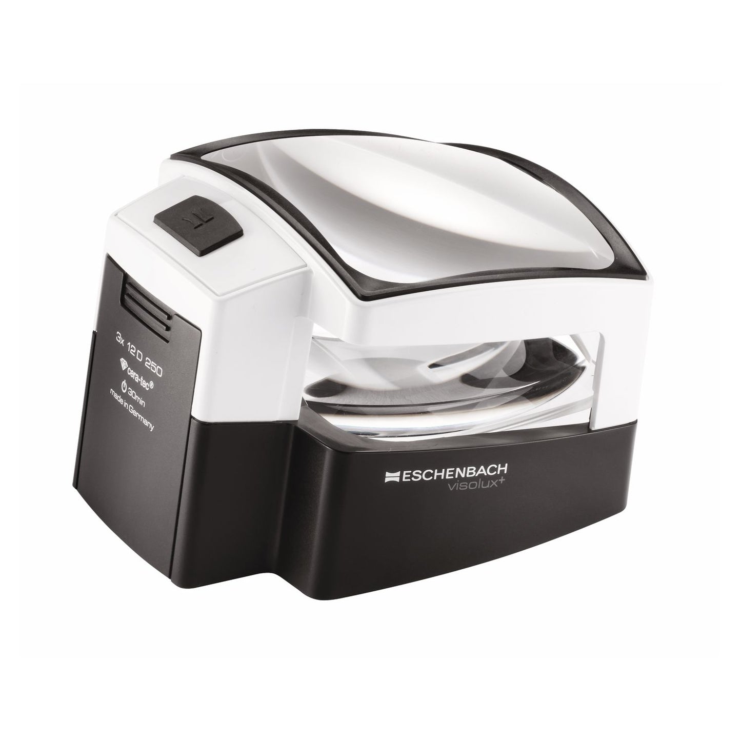 Loupe sur pied Eschenbach visolux+ loupe de lecture avec LED blanc froid et chaud grossissement 3x