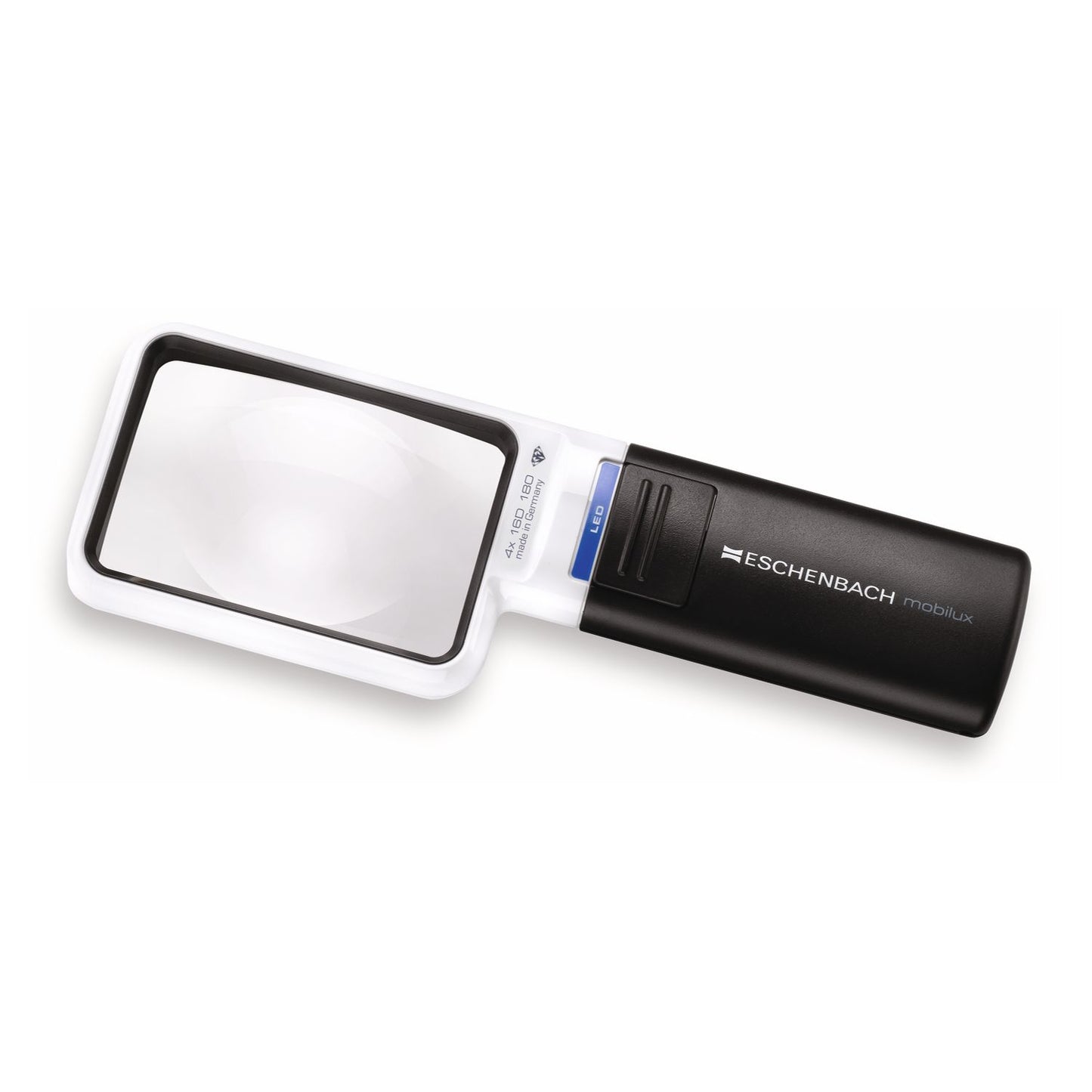 Loupe de lecture Eschenbach mobilux LED loupe à main rectangulaire avec éclairage différentes variantes