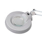 Lampe loupe suisse Basic-Line 22 W 4 dpt (2x) avec pince de table ou support mobile