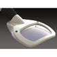 Lampe loupe VisionLUXO Wave LED avec lentille en verre rectangulaire, différentes variantes