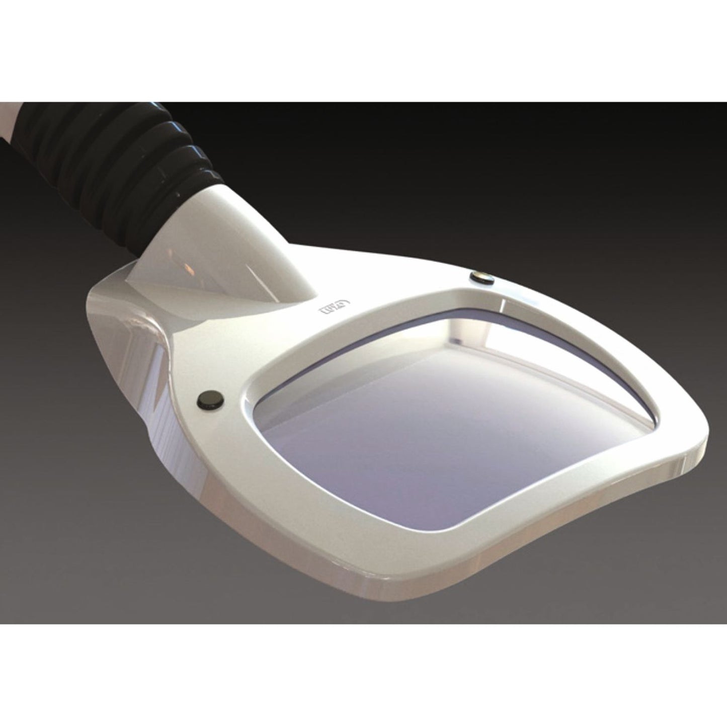 Lampe loupe VisionLUXO Wave LED avec lentille en verre rectangulaire, différentes variantes