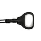 Lampe loupe UV VisionLUXO Wave LED ESD avec lentille en verre rectangulaire, noire