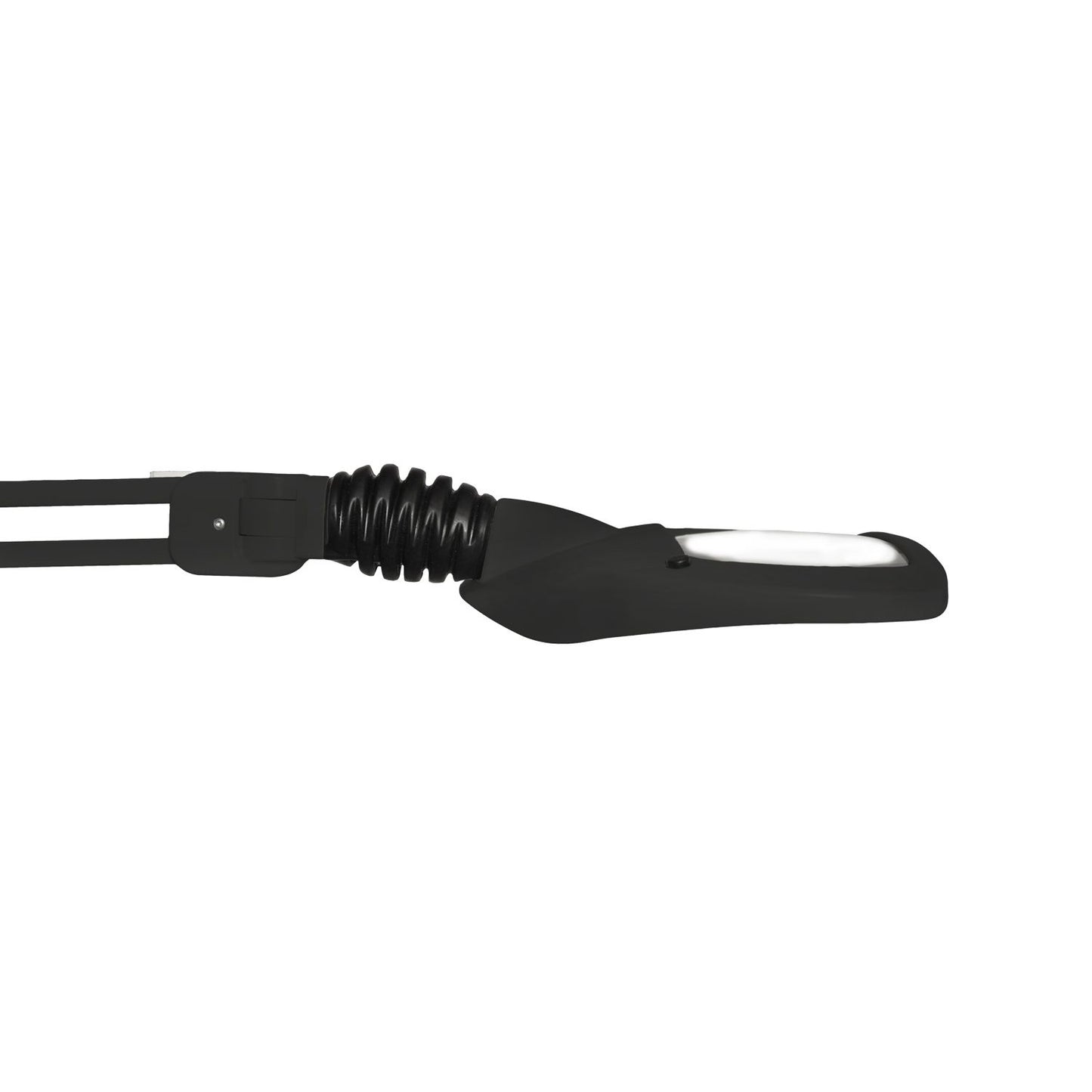 Lampe loupe UV VisionLUXO Wave LED ESD avec lentille en verre rectangulaire, noire