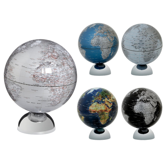 EMFORM Andromeda globe base magnétique et globe différentes couleurs