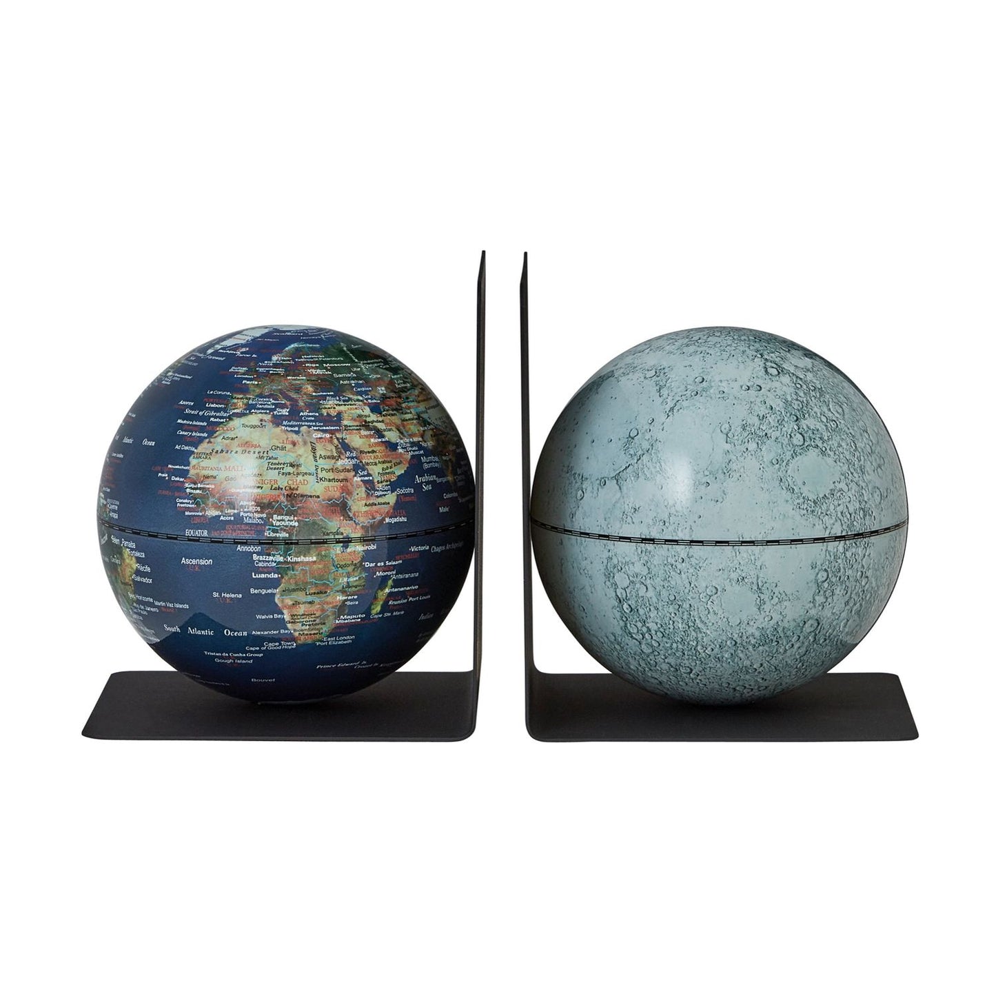 EMFORM Bookglobe Bookend Set Globe Amovible en différentes variantes