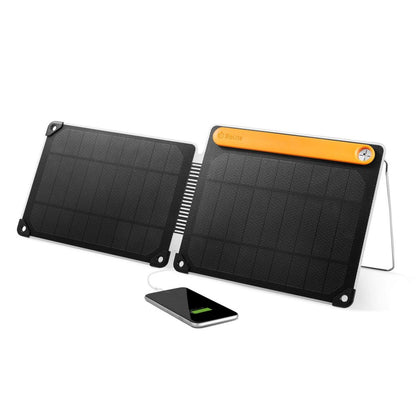 BioLite SolarPanel 10+, avec batterie 3200 mAh et puissance de sortie jusqu'à 10 W