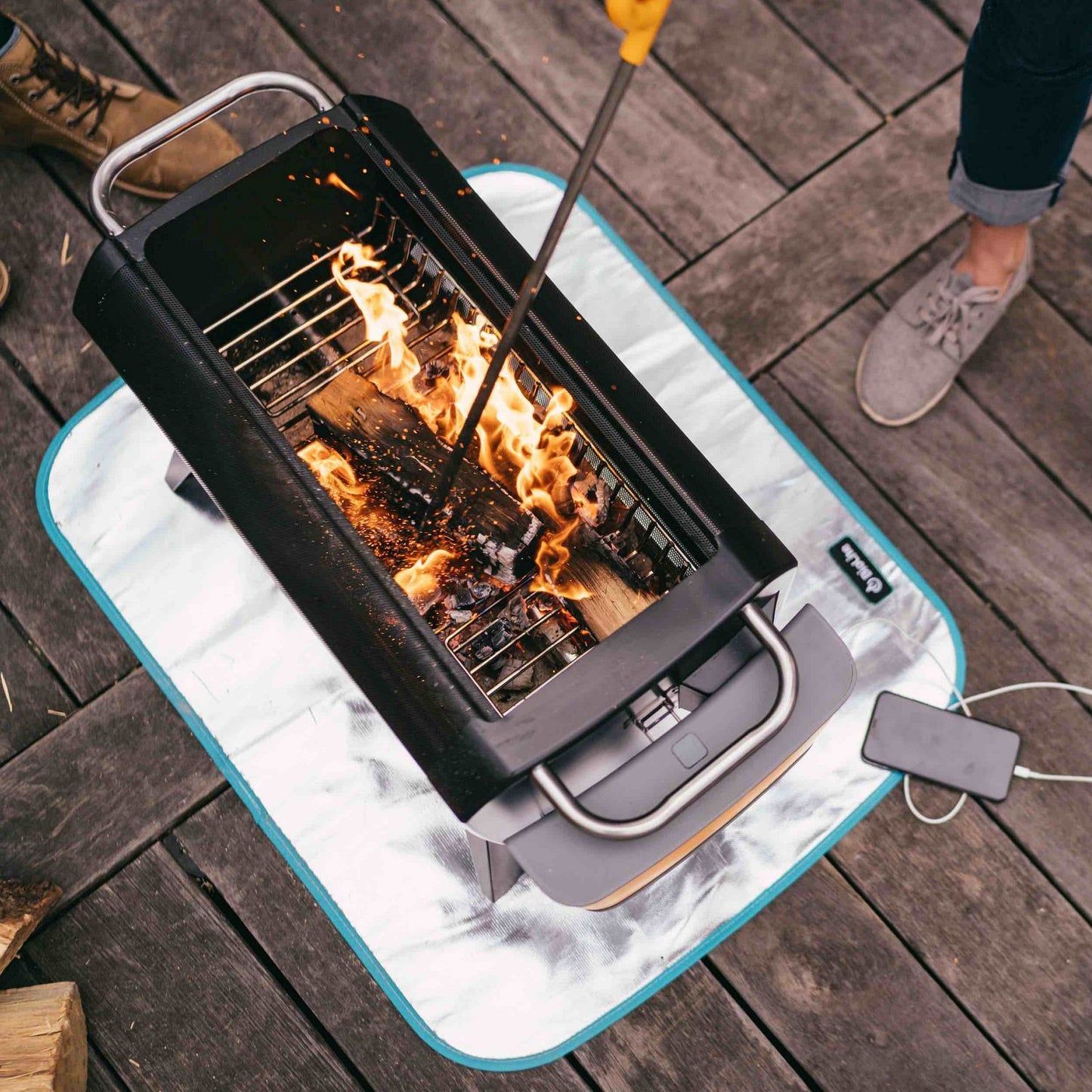 BioLite FirePit Mat Tapis de protection ignifuge