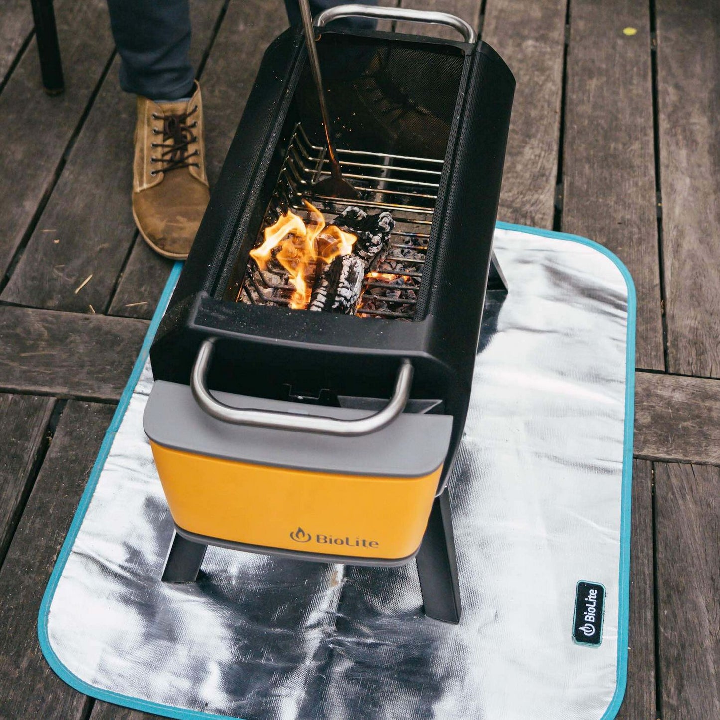BioLite FirePit Mat Tapis de protection ignifuge