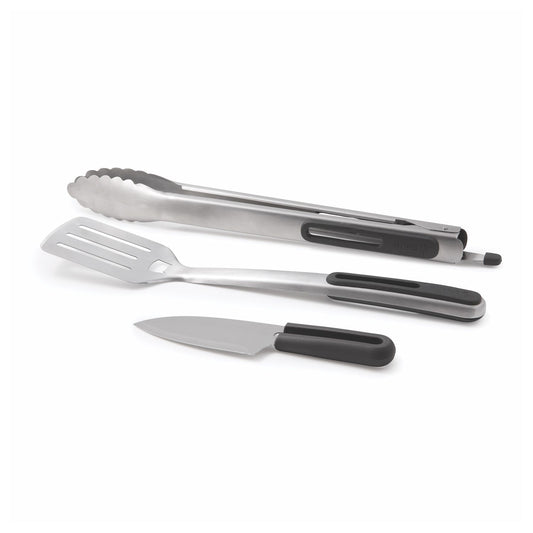 BioLite Prep&amp;Grill Toolkit Ensemble de 3 outils de gril avec pochette