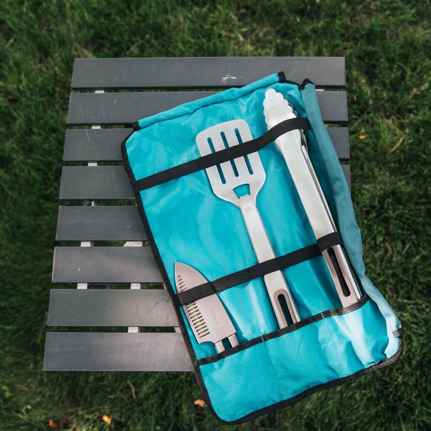 BioLite Prep&amp;Grill Toolkit Ensemble de 3 outils de gril avec pochette