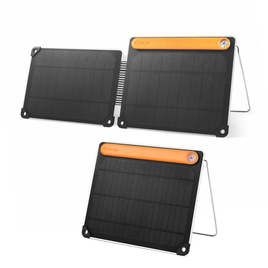Panneau BioLite SolarPanel Ultra mince avec batterie intégrée 3200 mAh, 5 ou 10 W