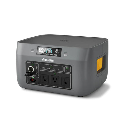 Générateur solaire BioLite BaseCharge Powerstation avec batterie Li-ion 600 ou 1500