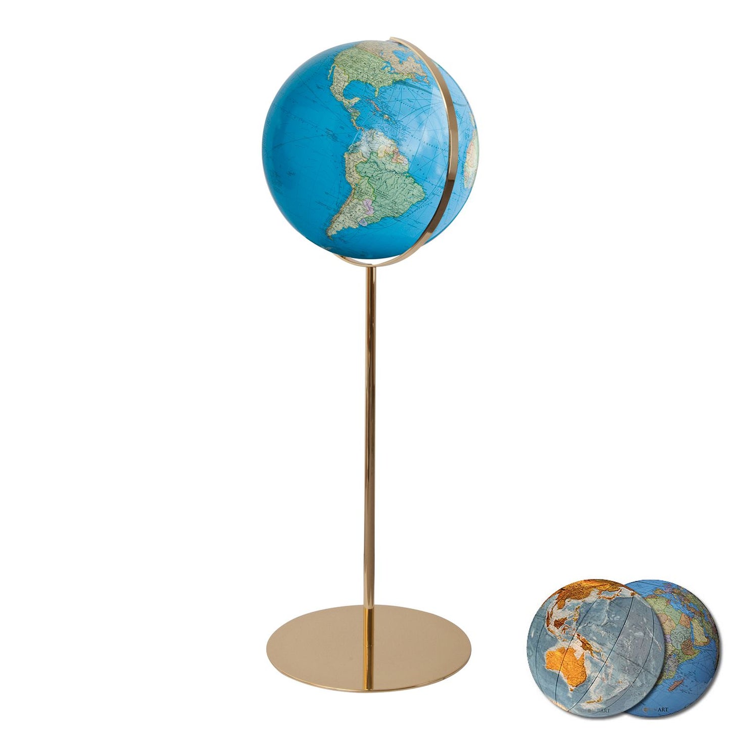 Globe illuminé Columbus Duo D 400 mm, comp. OID, diverses variantes