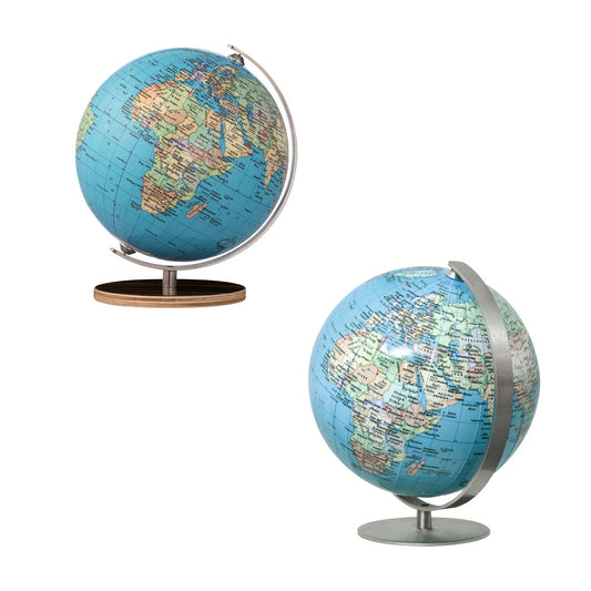 Mini globe Columbus Duo, D 120 mm, comp. OID, laminé à la main, différentes variantes