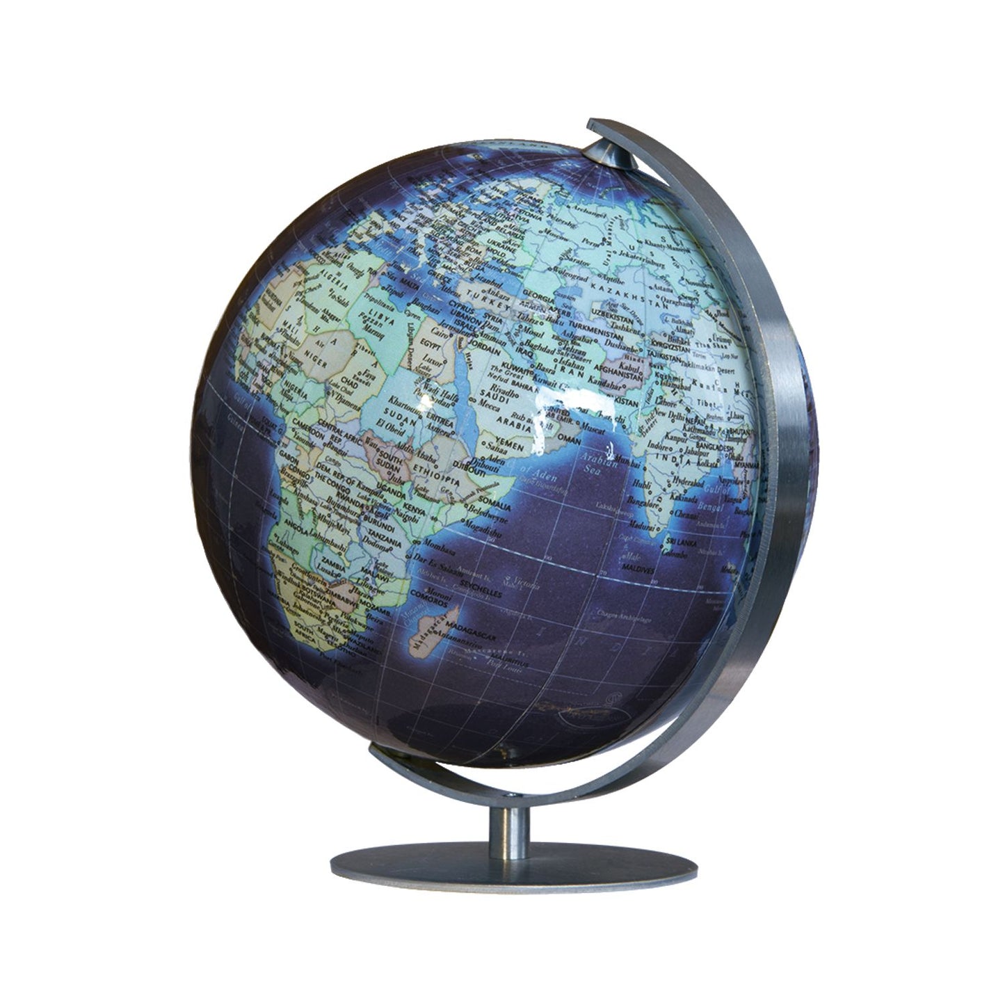 Mini globe Columbus DUO AZZURRO, D 120 mm, comp. OID, diverses variantes