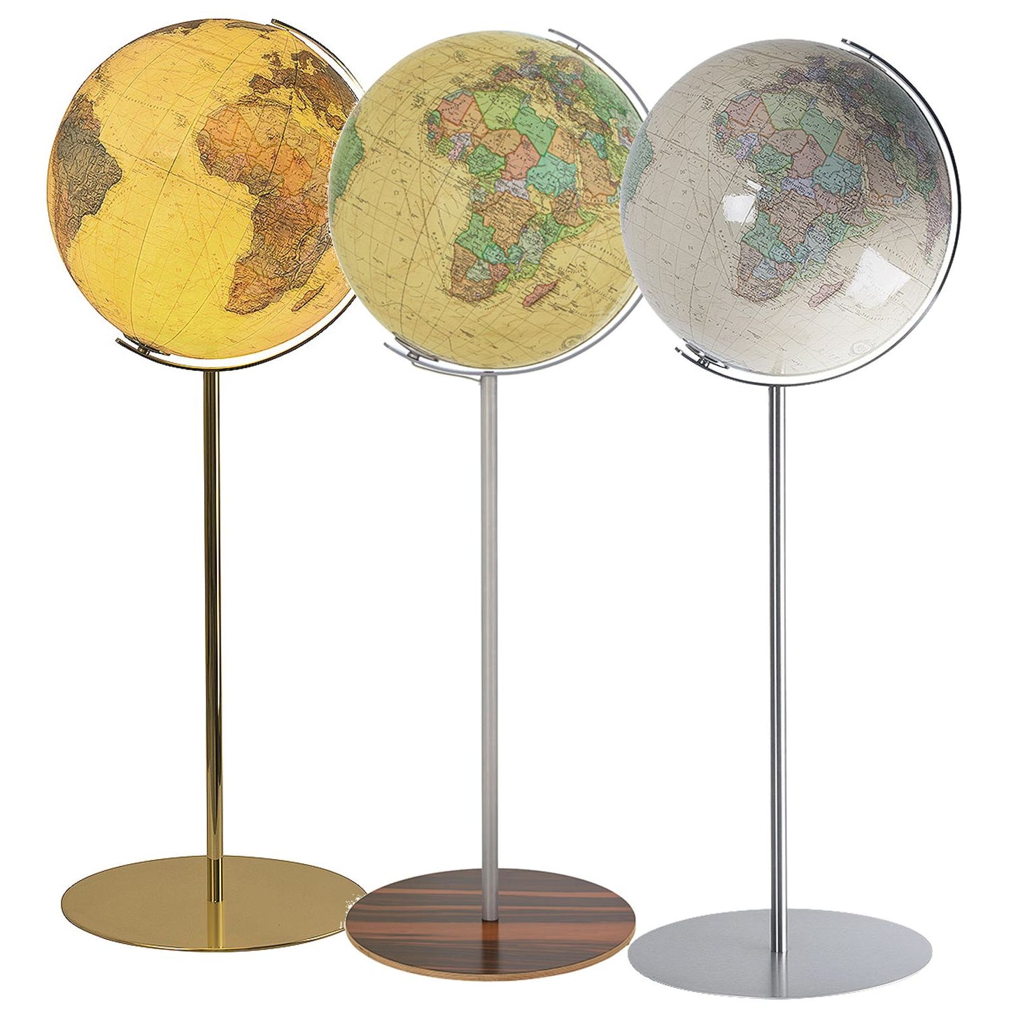 Globe lumineux Columbus Royal, D 400 mm, globe sur pied, verre acrylique, différentes variantes