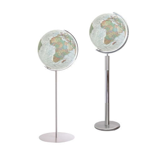 Globe terrestre Columbus Duo Alba D 40 cm, image de carte en anglais, différentes variantes
