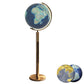 Globe sur pied Columbus Duo Azzurro, D 400 mm, verre cristal, OID, diverses variantes