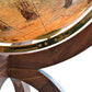 Globe lumineux Columbus Magnum Imperial, vintage, D 100 cm, H 140 cm, chaises en bois