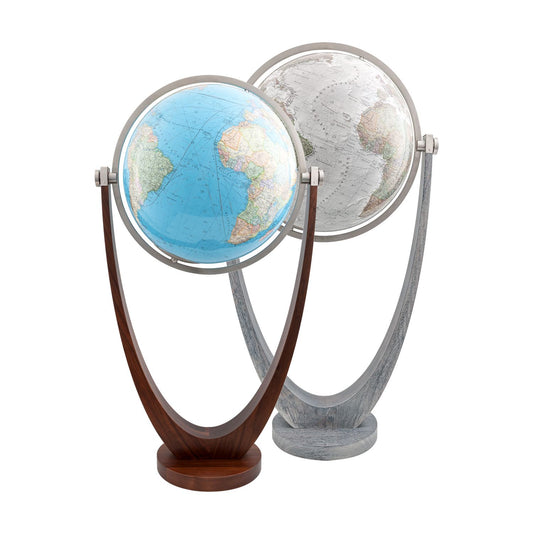 Globe sur pied Columbus Harmonie D 51 cm verre cristal, base fourche, différentes variantes