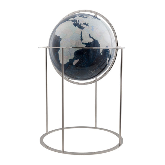 Columbus BLACK SERIES globe sur pied Savannah D 60 cm verre acrylique et acier inoxydable
