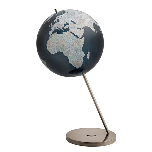 Globe sur pied Columbus BLACK SERIES Radiant D 60 cm verre acrylique et acier inoxydable