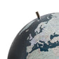 Globe sur pied Columbus BLACK SERIES Radiant D 60 cm verre acrylique et acier inoxydable