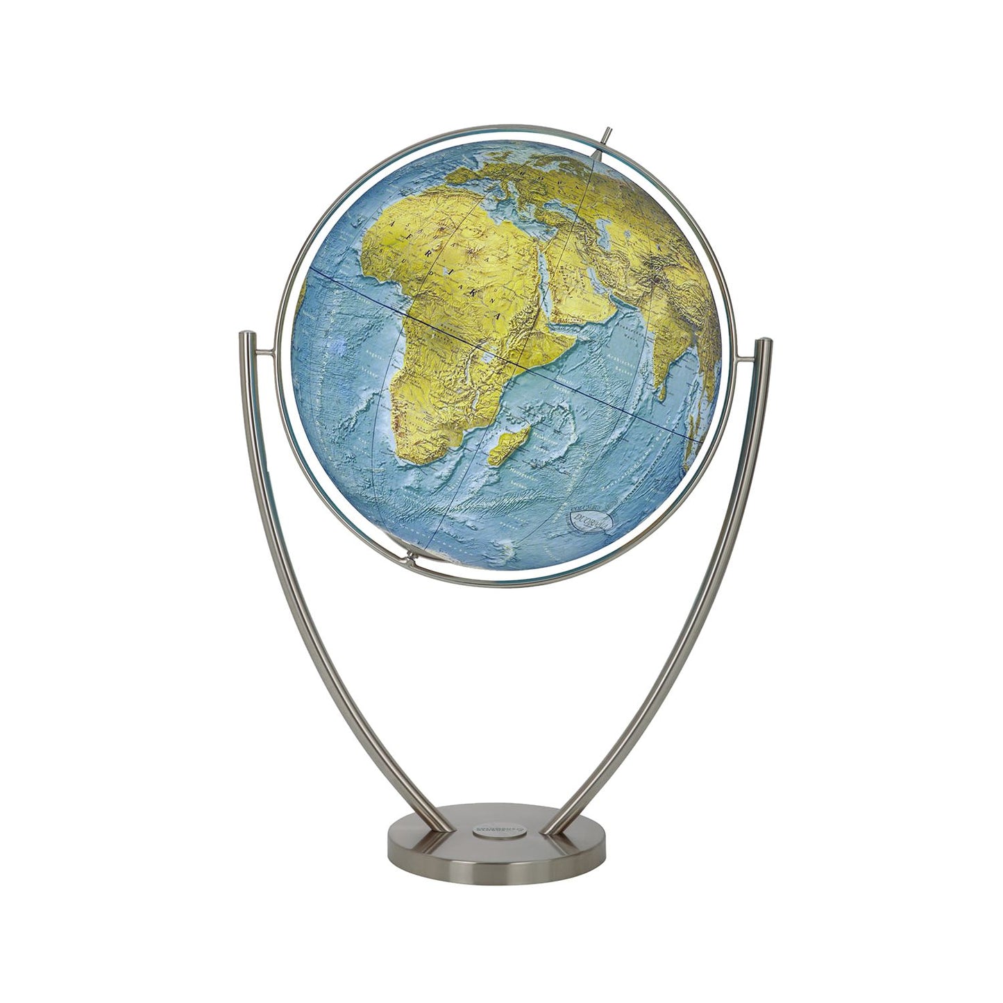 Globe sur pied Columbus Magnum DUORAMA avec pied à fourche en acier inoxydable, jusqu'à D 100 cm